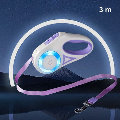 LED Retractable Leash